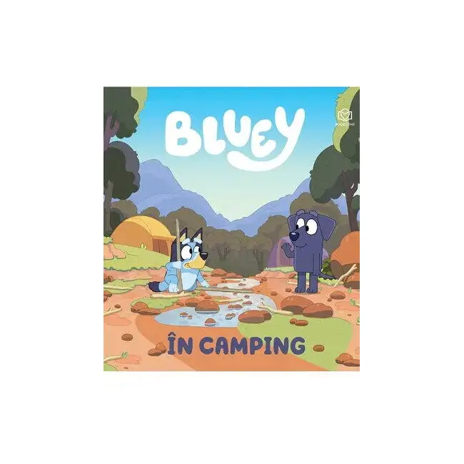 Bluey - in camping