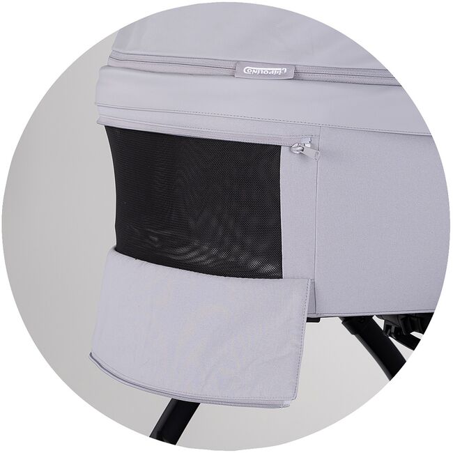 Carucior Chipolino Prestige 3 in 1 platinum HUBKKPRS02601PL