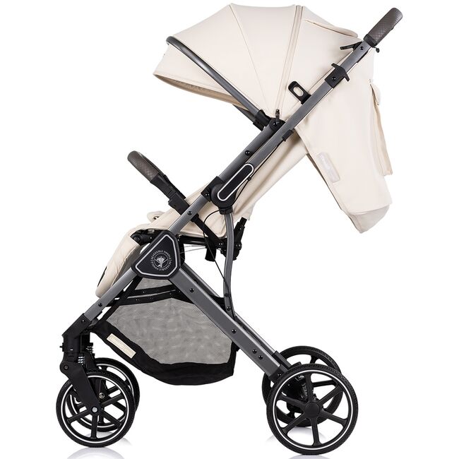 Carucior sport Chipolino Omnia cu maner reversibil cashmere HUBLKOM02604CA