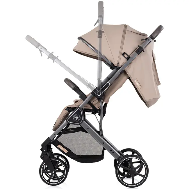 Carucior sport Chipolino Omnia cu maner reversibil latte HUBLKOM02603LA