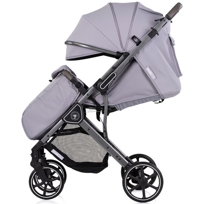 Carucior sport Chipolino Omnia cu maner reversibil platinum HUBLKOM02602PL
