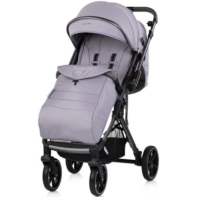 Carucior sport Chipolino Omnia cu maner reversibil platinum HUBLKOM02602PL