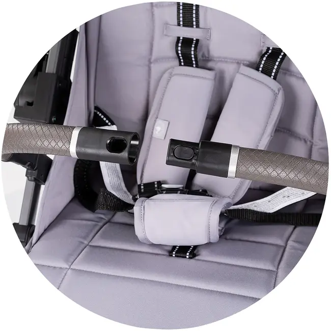 Carucior sport Chipolino Omnia cu maner reversibil platinum HUBLKOM02602PL