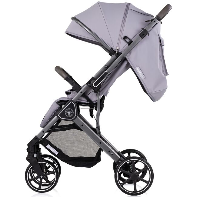 Carucior sport Chipolino Omnia cu maner reversibil platinum HUBLKOM02602PL