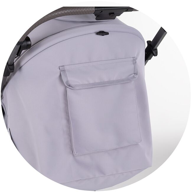 Carucior sport Chipolino Omnia cu maner reversibil platinum HUBLKOM02602PL