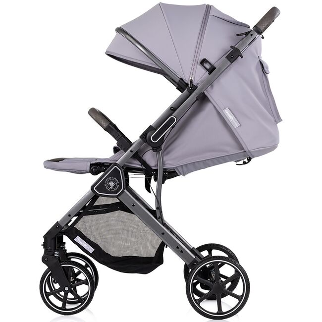 Carucior sport Chipolino Omnia cu maner reversibil platinum HUBLKOM02602PL