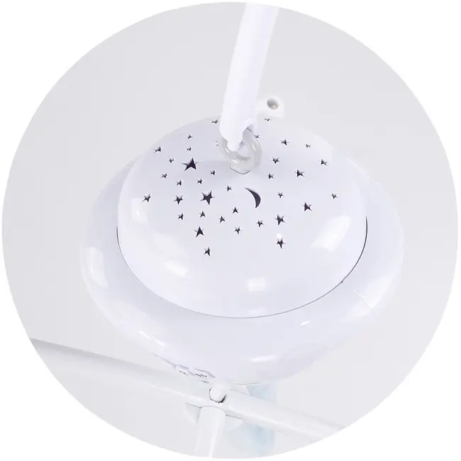 Carusel muzical pentru patut cu proiector Chipolino Cars HUBMILD02308CAR