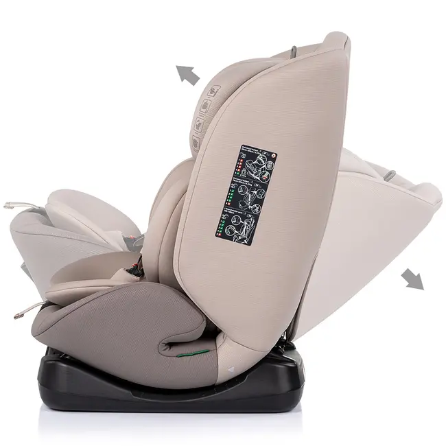 Scaun auto Chipolino Mondial I-Size 40-150 cm latte HUBSTKMND02604LA
