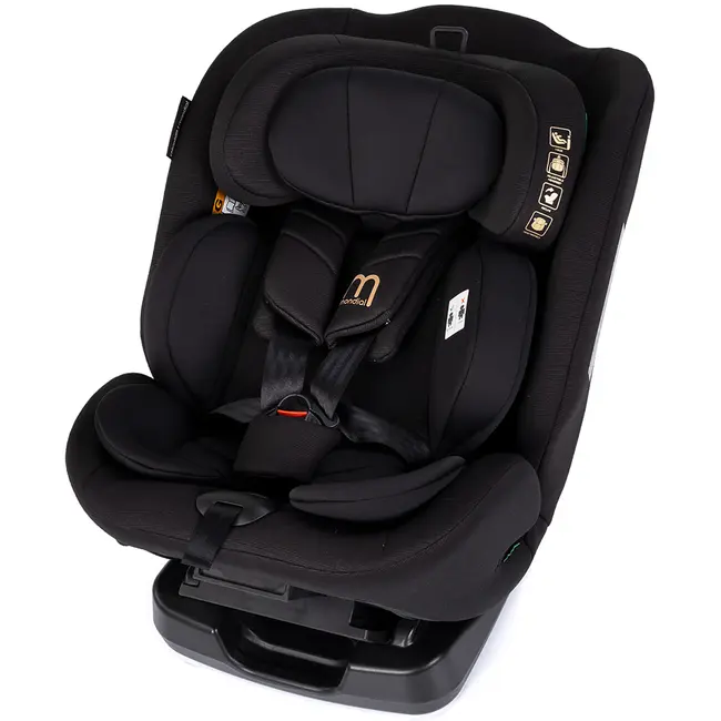 Scaun auto Chipolino Mondial I-Size 40-150 cm noir HUBSTKMND02601NO