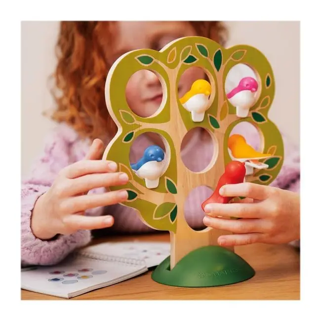 Smart games - 5 little birds, joc de logica cu 60 de provocari, 5+ ani, editie lb. romana - okesg039ro