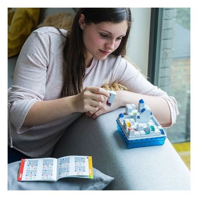 Smart games - atlantis escape, joc de logica cu 60 de provocari, 8+ ani, editie lb. romana - okesg442ro