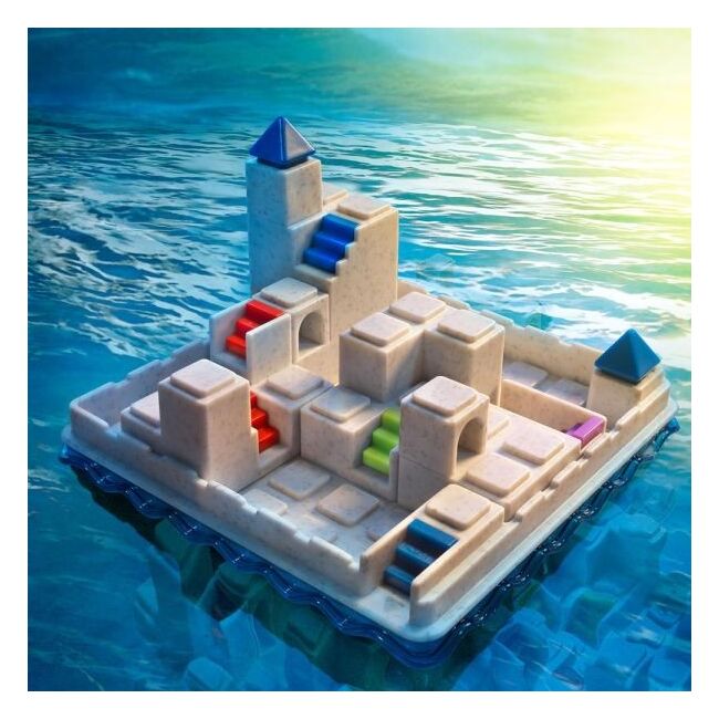 Smart games - atlantis escape, joc de logica cu 60 de provocari, 8+ ani, editie lb. romana - okesg442ro