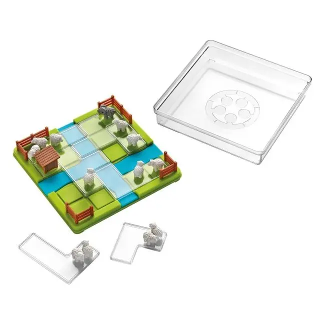Smart games - counting sheep, joc de logica cu 60 de provocari, 7+ ani, editie internationala - okesg452