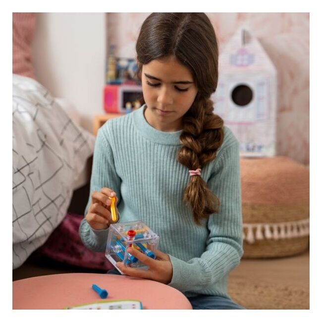 Smart games - criss cross cube, joc de logica cu 80 de provocari, 8+ ani, editie lb. romana - okesg415ro