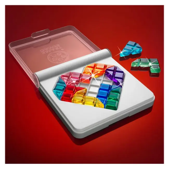 Smart games - iq love, joc de logica cu 120 de provocari, 7+ ani, editie lb. romana - okesg302ro