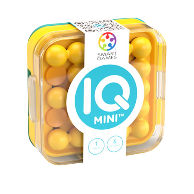 Smart games - iq mini, joc de logica, 6+ ani, editie lb. romana - okesg401ro