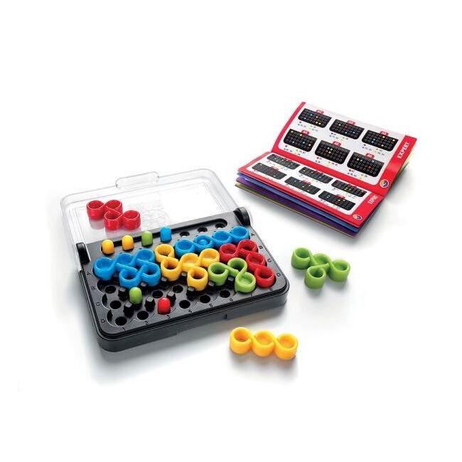Smart games - iq twist, joc de logica cu 120 de provocari, 6+ ani, editie lb. romana - okesg488ro