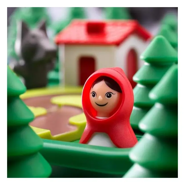 Smart games - little red riding hood - deluxe, joc de logica cu 48 de provocari, 4+ ani, editie lb. romana - okesg021ro