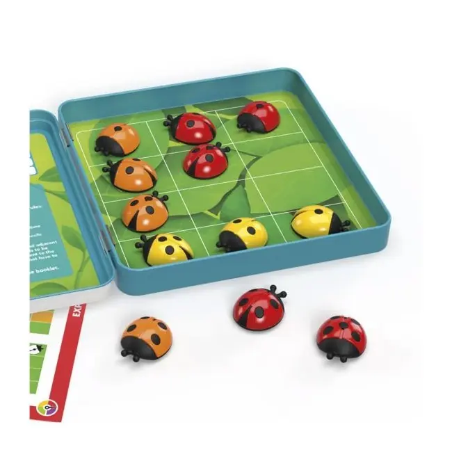 Smart games - logibugs, joc de logica cu 48 de provocari, 6+ ani, editie internationala - okesgt2004