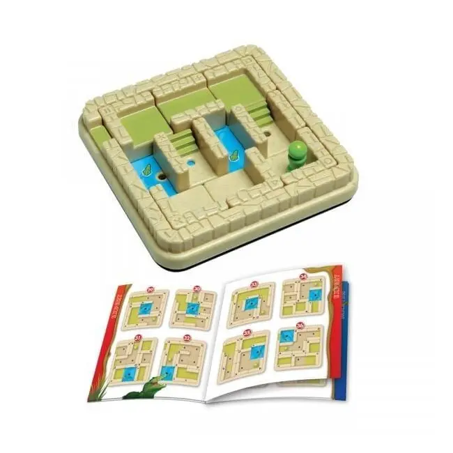 Smart games - temple trap, joc de logica cu 60 de provocari, 7+ ani, editie lb. romana - okesg437ro