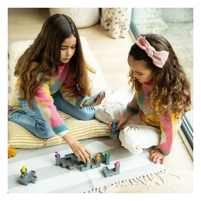 Smart games - tower stacks, joc de logica cu 80 de provocari, 8+ ani, editie lb. romana - okesg106ro
