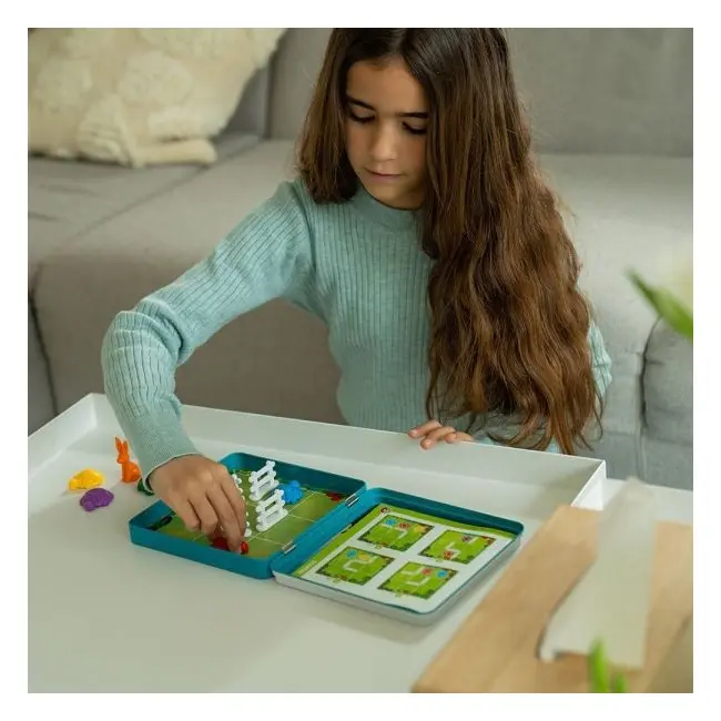 Smart games - turtle tactics, joc de logica cu 48 de provocari, 5+ ani, editie lb. romana - okesgt2003ro