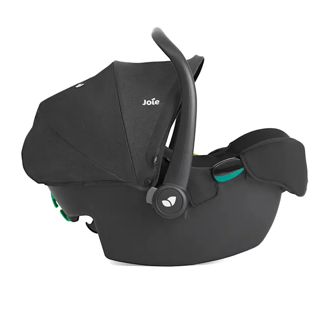 Joie - scoica auto i-snug 2 cu tetiera reglabila, 40-75 cm, raven, testata adac si certificata r129 bbbc1817carvn000