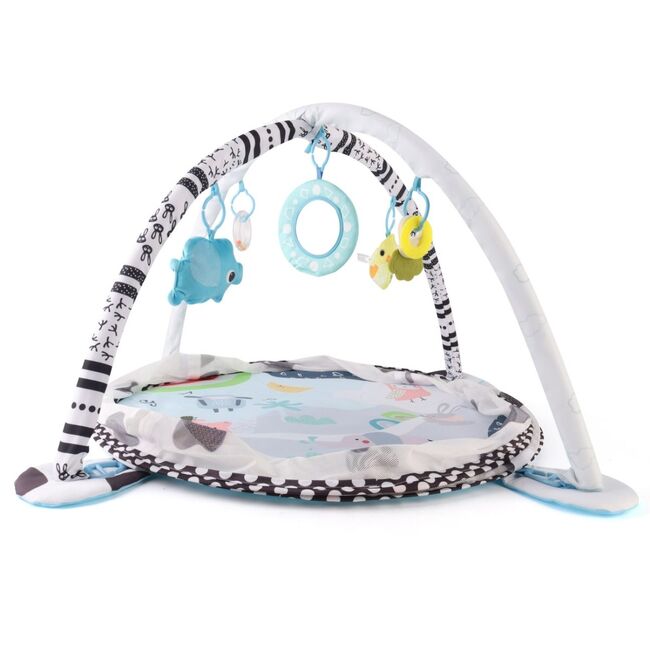 Saltea educationala 2in1, TinyMini, Piscina cu Mingi