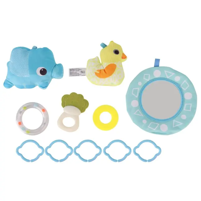 Saltea educationala 2in1, TinyMini, Piscina cu Mingi