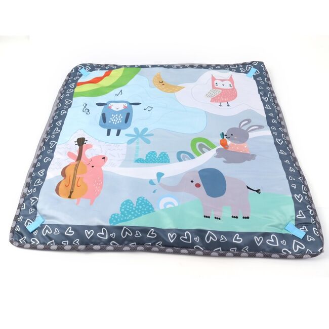 Saltea educationala 2in1, TinyMini, Tarc cu Mingi