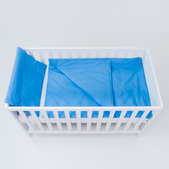 Set lenjerie 6 piese pentru patut, Blue