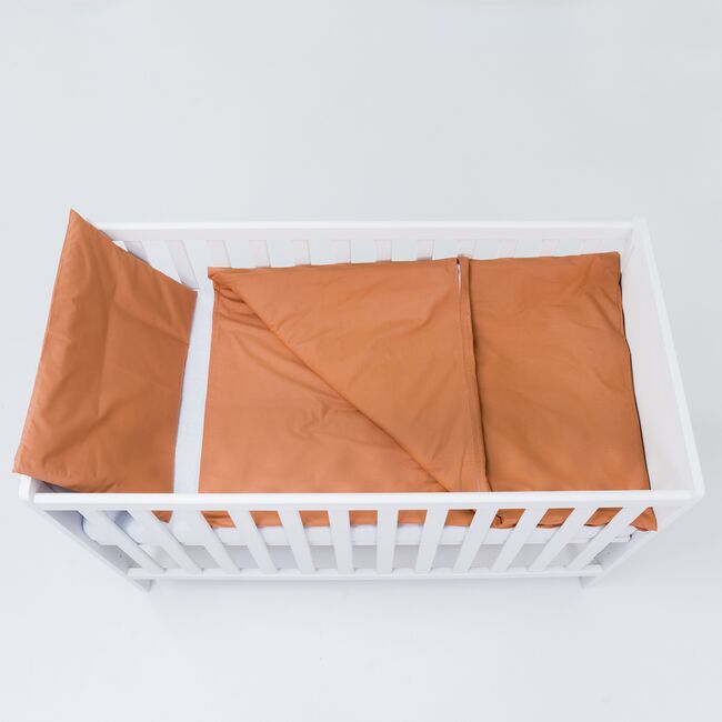 Set lenjerie 6 piese pentru patut, Brown