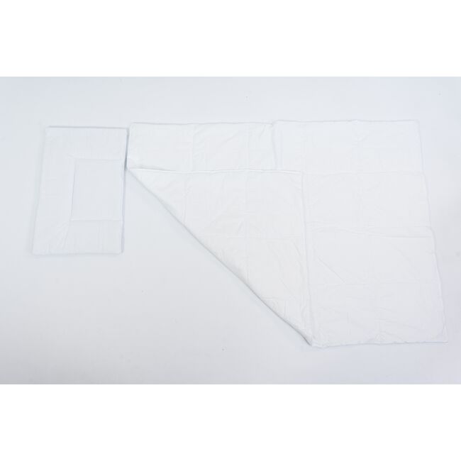 Set lenjerie 6 piese pentru patut, White