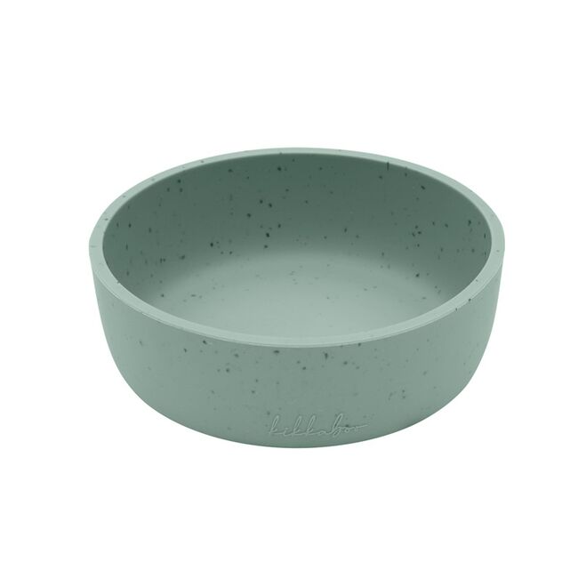 Bol pentru bebelusi,din silicon, 200 ml, Platinum Sage Green