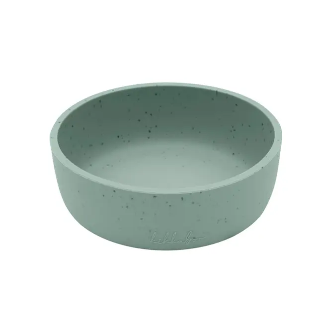 Bol pentru bebelusi,din silicon, 200 ml, Platinum Sage Green