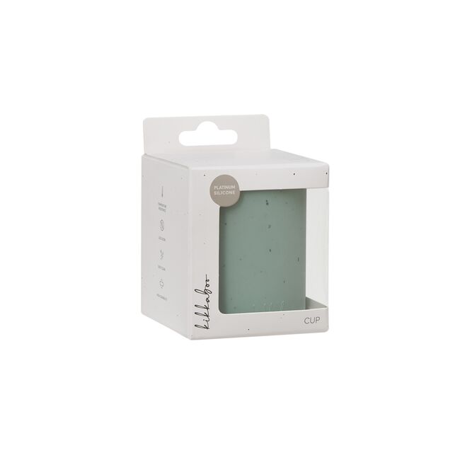 Canuta din silicon pentru trecerea la bautul independent, 150ml, Platinum Sage Green