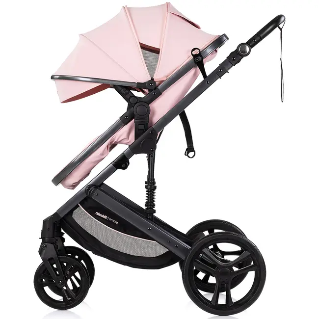 Carucior Chipolino Amore 3 in 1 powder pink HUBST-KKAM02606PP