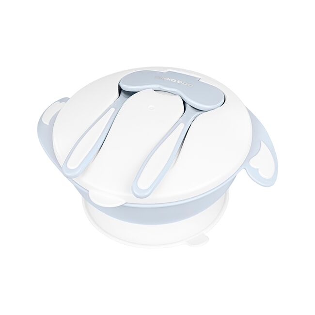 Castron cu ventuza multifunctional 4in1, Blue