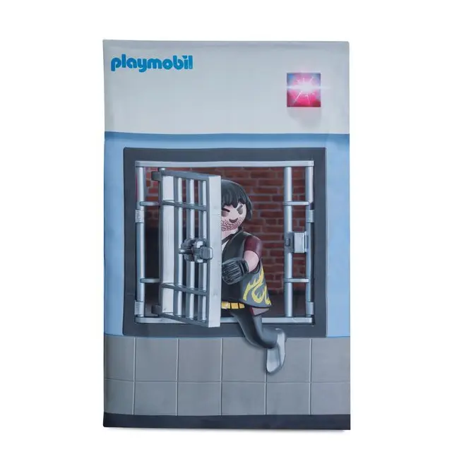 Cort de joaca pentru copii Hauck Playmobil Police Station