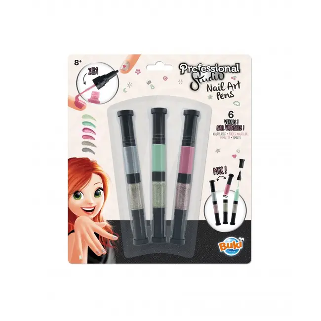 Creion arta pentru unghii - argintiu bkps102