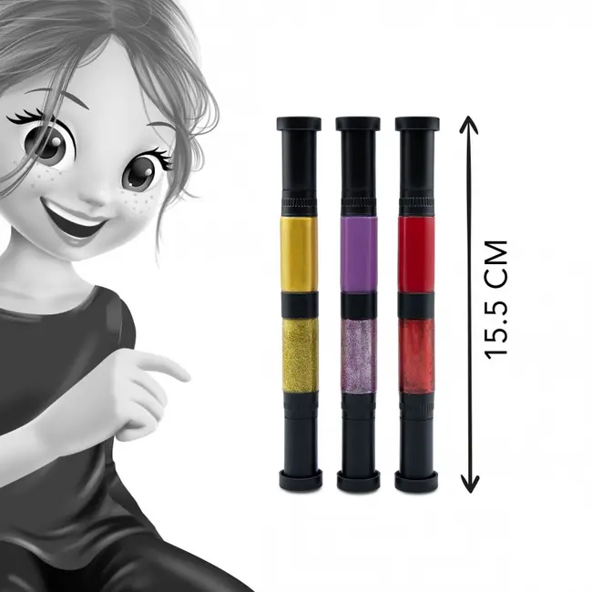 Creion arta pentru unghii - auriu bkps101