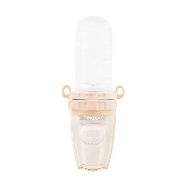 Dispozitiv hranire din silicon KikkaBoo 2in1 Pink