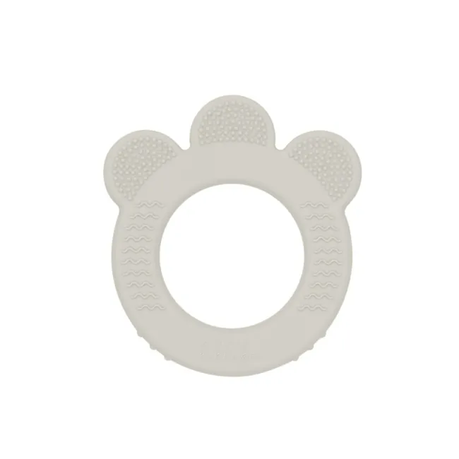 Inel gingival din silicon pentru calmarea eruptiilor dentare, trei tipuri de texturi, Platinum Sand