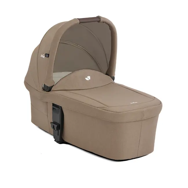 Joie - carucior pentru copii multifunctional 3 in 1 chrome 2 cashew (carucior chrome 2 cashew + landou chrome cashew + scoica i-snug cashew) bbbt1201jacsw000