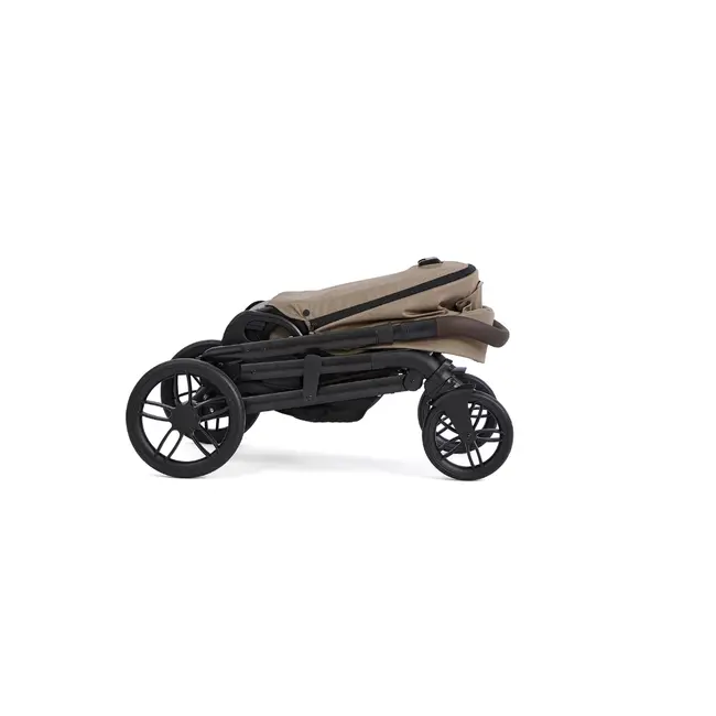 Joie - carucior pentru copii multifunctional 3 in 1 chrome 2 cashew (carucior chrome 2 cashew + landou chrome cashew + scoica i-snug cashew) bbbt1201jacsw000