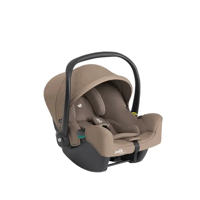 Joie - carucior pentru copii multifunctional 3 in 1 chrome 2 cashew (carucior chrome 2 cashew + landou chrome cashew + scoica i-snug cashew) bbbt1201jacsw000