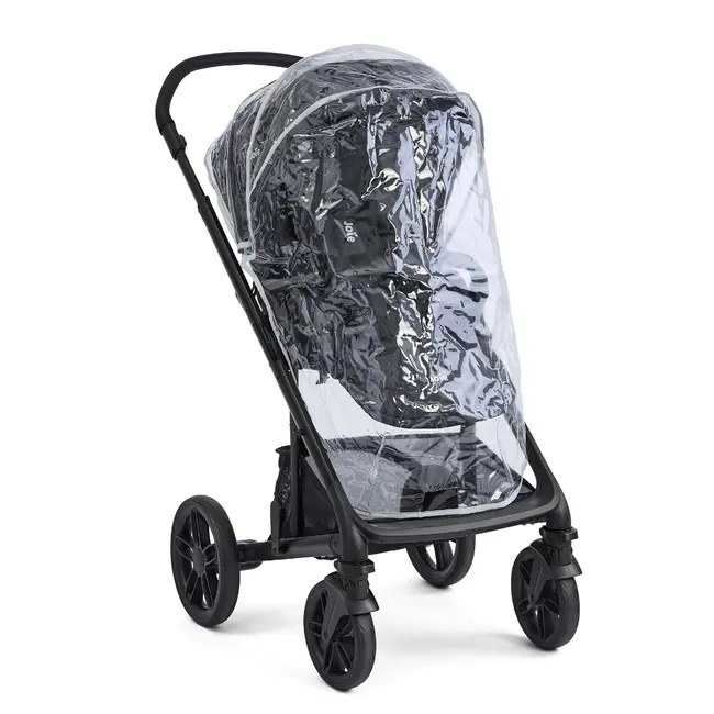 Joie - carucior pentru copii multifunctional 3 in 1 chrome 2 raven  (carucior chrome 2 raven + landou chrome raven+ scoica i-snug raven) bbbt1201jarvn000