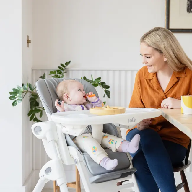 Joie - scaun de masa mimzy recline strata dune wood, nastere - 15 kg bbbh1013edsdn000