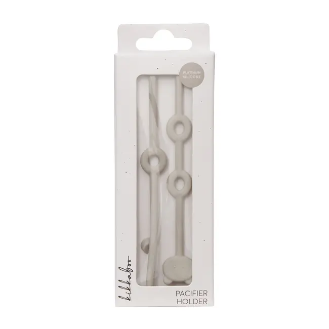 Lantisor multifunctional din silicon pentru suzete si jucarii, Platinum Sand