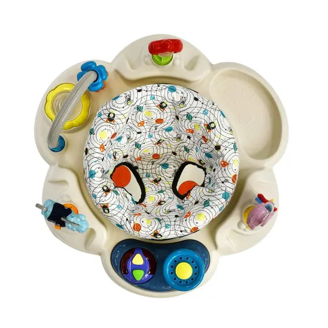Milly Mally Centru de Activitati 360&deg;, Scaun Rotativ, Inaltime Reglabila, Twist Galactic